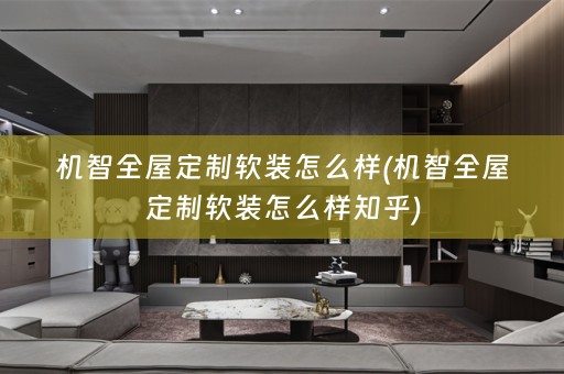 机智全屋定制怎么样知乎)