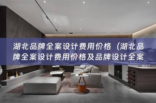 湖北品牌费用价格及品牌设计全案一般多少钱？）