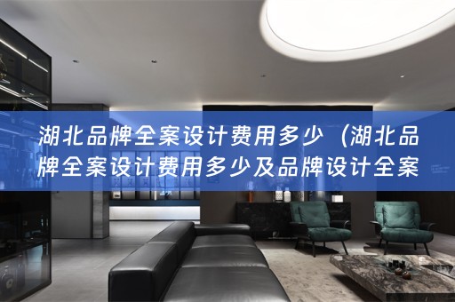 湖北品牌费用多少及品牌设计全案一般多少钱？）