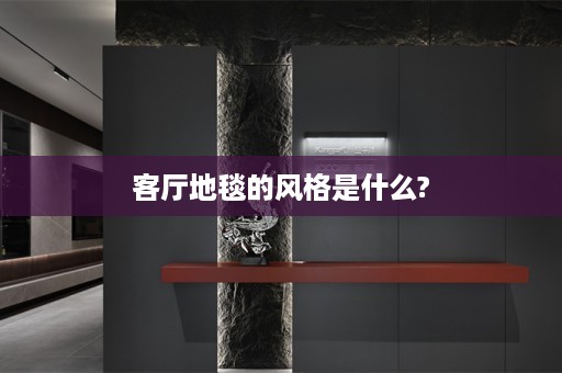 客厅地毯的风格是什么?