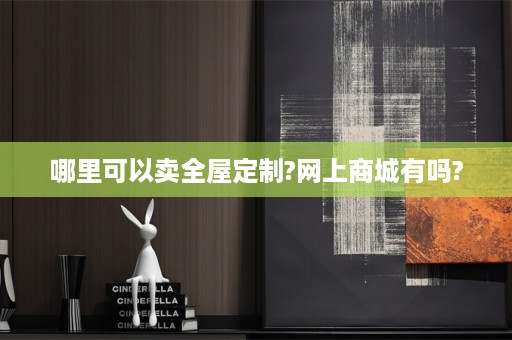 哪里可以卖?网上商城有吗?