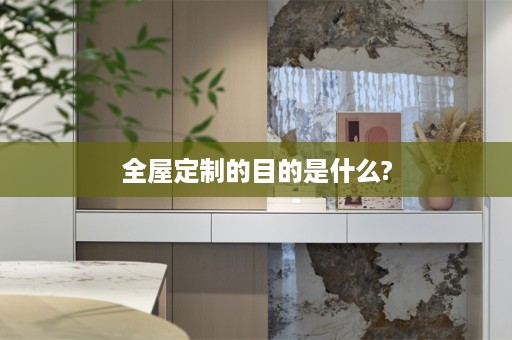 的目的是什么?