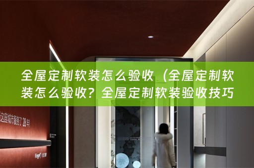 全屋定制验收技巧分享）