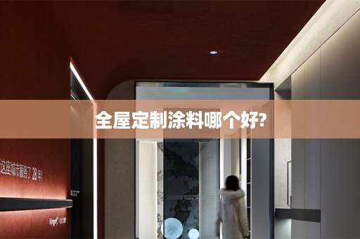 涂料哪个好?