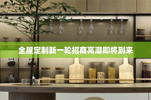 新一轮招商高潮即将到来