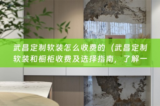 武昌定制和橱柜收费及选择指南，了解一下！）