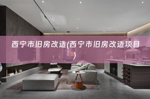 西宁市旧房改造(西宁市旧房改造项目)