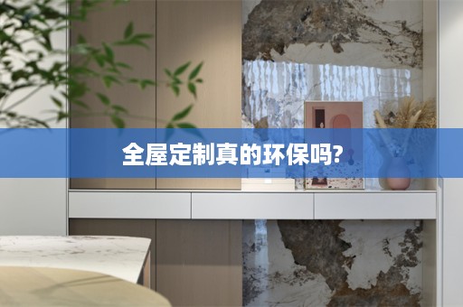 真的环保吗?