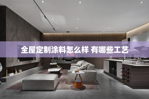 涂料怎么样 有哪些工艺