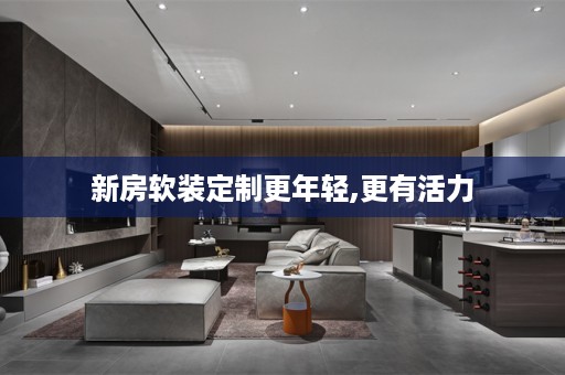 新房定制更年轻,更有活力