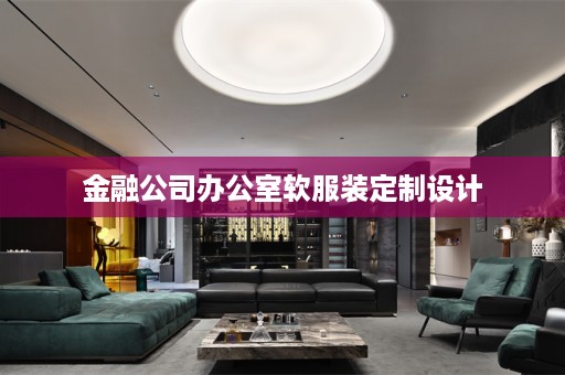 金融公司办公室软服装定制设计