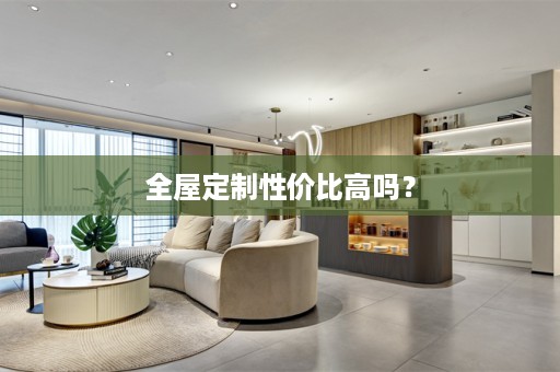 性价比高吗？