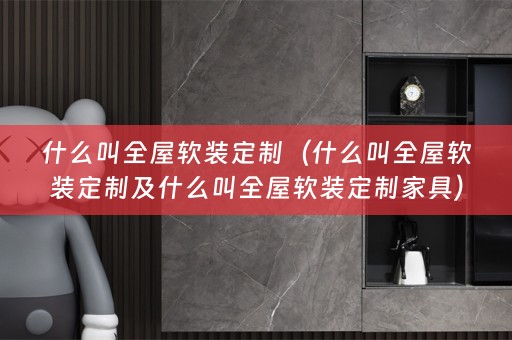 什么叫全屋定制家具）