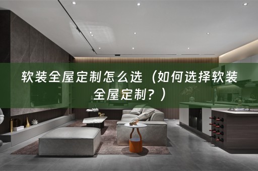 全屋定制？）