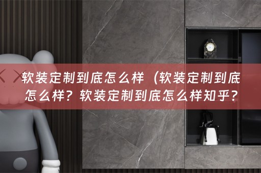 定制到底怎么样知乎？）