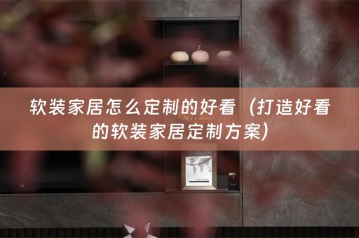 家居定制方案）