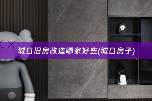 城口旧房改造哪家好些(城口房子)