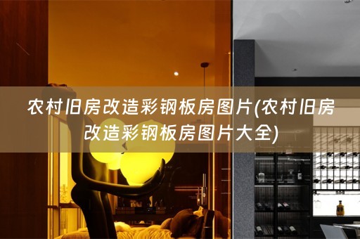 农村旧房改造彩钢板房图片(农村旧房改造彩钢板房图片大全)