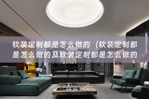 定制都是怎么做的呢）