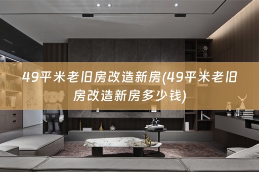 49平米老旧房改造新房(49平米老旧房改造新房多少钱)