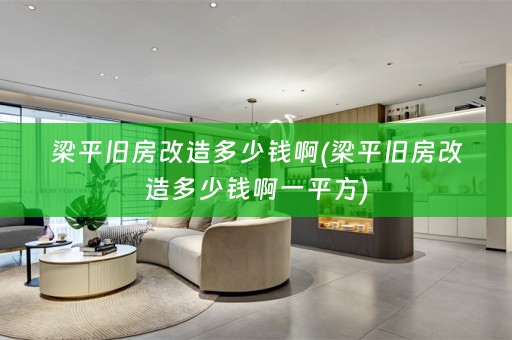梁平旧房改造多少钱啊(梁平旧房改造多少钱啊一平方)