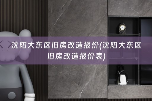 沈阳大东区旧房改造报价(沈阳大东区旧房改造报价表)