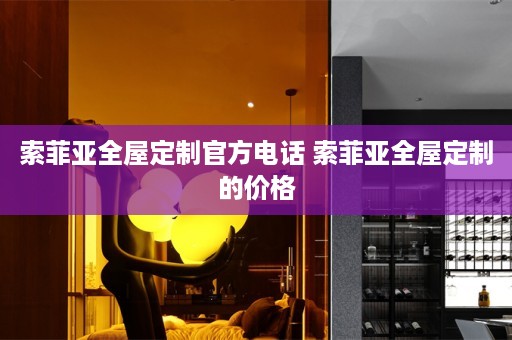 索菲亚的价格