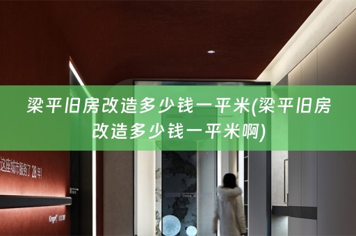 梁平旧房改造多少钱一平米(梁平旧房改造多少钱一平米啊)