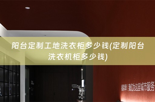 阳台定制工地洗衣柜多少钱(定制阳台洗衣机柜多少钱)