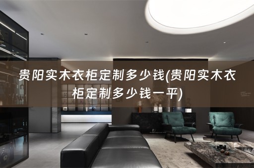 贵阳实木衣柜定制多少钱(贵阳实木衣柜定制多少钱一平)