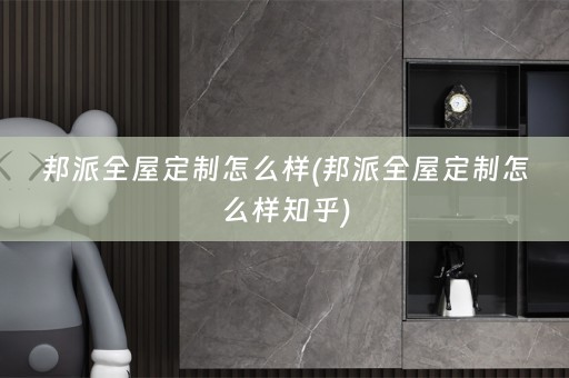 邦派怎么样知乎)