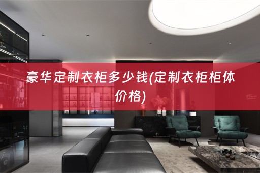 豪华定制衣柜多少钱(定制衣柜柜体价格)