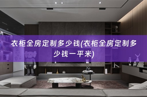 衣柜全房定制多少钱(衣柜全房定制多少钱一平米)