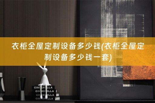 衣柜设备多少钱一套)