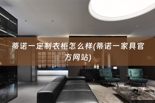 蒂诺一定制衣柜怎么样(蒂诺一家具官方网站)