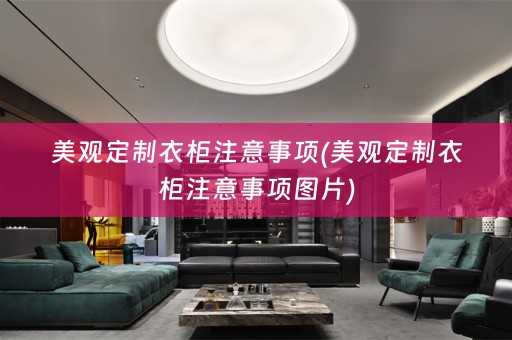 美观定制衣柜注意事项(美观定制衣柜注意事项图片)