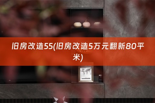 旧房改造55(旧房改造5万元翻新80平米)