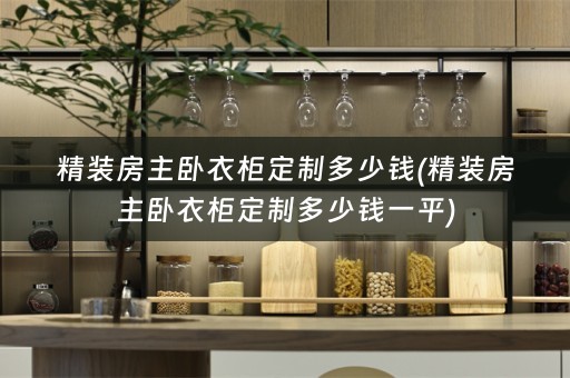 精装房主卧衣柜定制多少钱(精装房主卧衣柜定制多少钱一平)