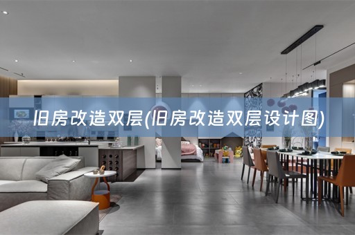旧房改造双层(旧房改造双层设计图)