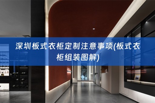 深圳板式衣柜定制注意事项(板式衣柜组装图解)