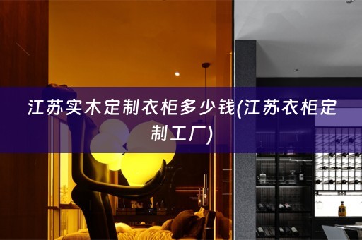 江苏实木定制衣柜多少钱(江苏衣柜定制工厂)