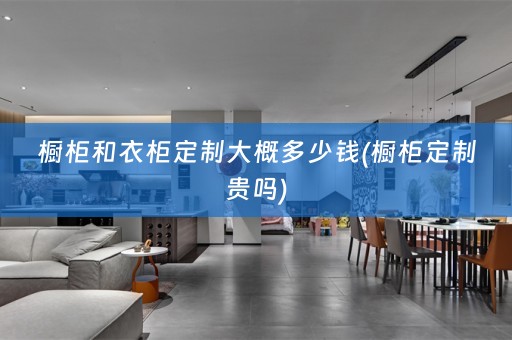 橱柜和衣柜定制大概多少钱(橱柜定制贵吗)