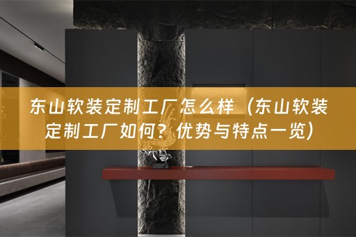 东山定制工厂如何？优势与特点一览）