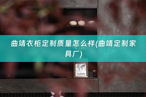 曲靖衣柜定制质量怎么样(曲靖定制家具厂)