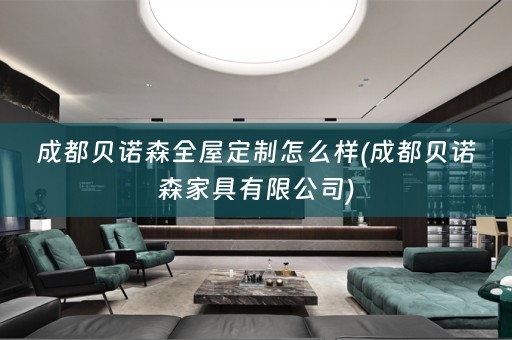 成都贝诺森怎么样(成都贝诺森家具有限公司)