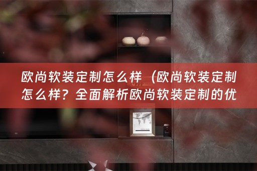 欧尚定制的优势与特点）