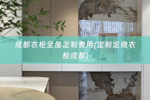 成都衣柜费用(定制定做衣柜成都)