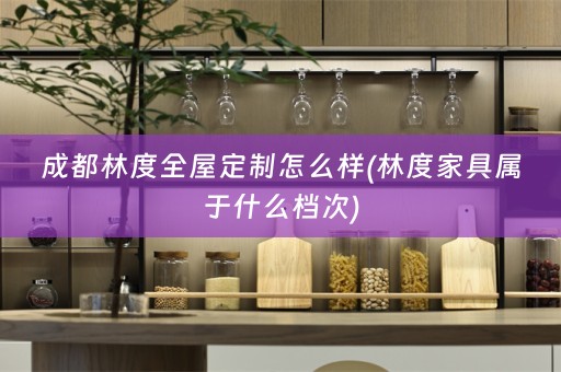成都林度怎么样(林度家具属于什么档次)