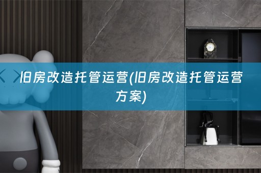 旧房改造托管运营(旧房改造托管运营方案)