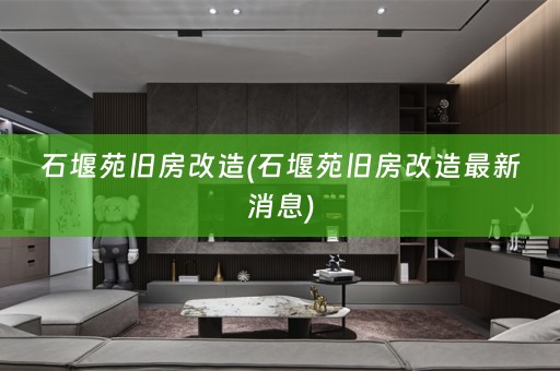 石堰苑旧房改造(石堰苑旧房改造最新消息)